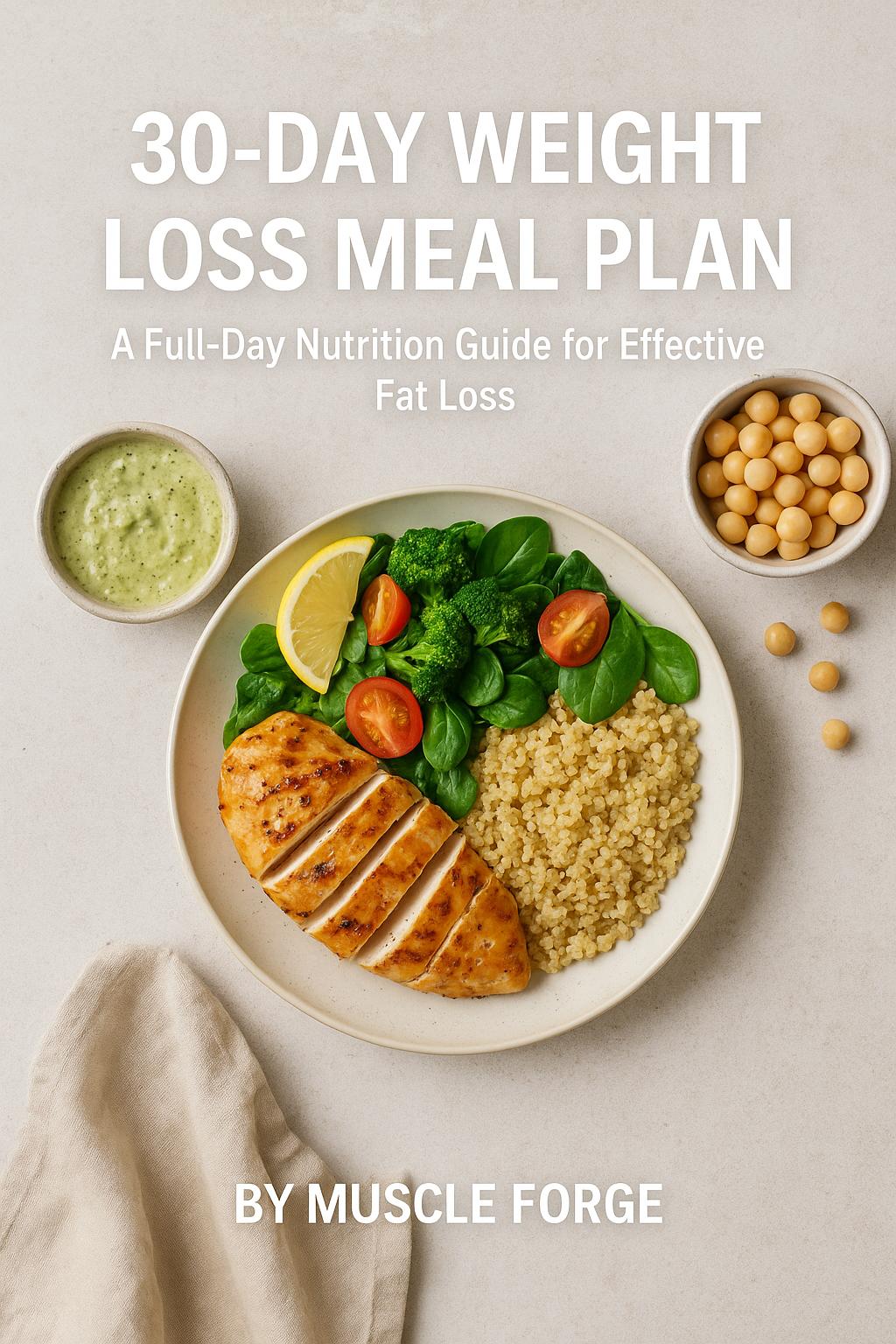 30 Day weight loss meal plan